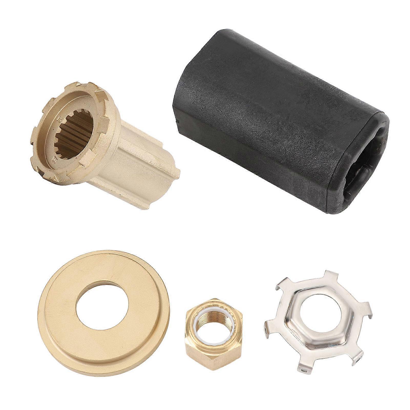 Kit de moyeux d'hélice 5 pièces 835257Q1 en métal et plastique pour moteur hors-bord Mariner 75 CV Flo-Torq 2 moyeux