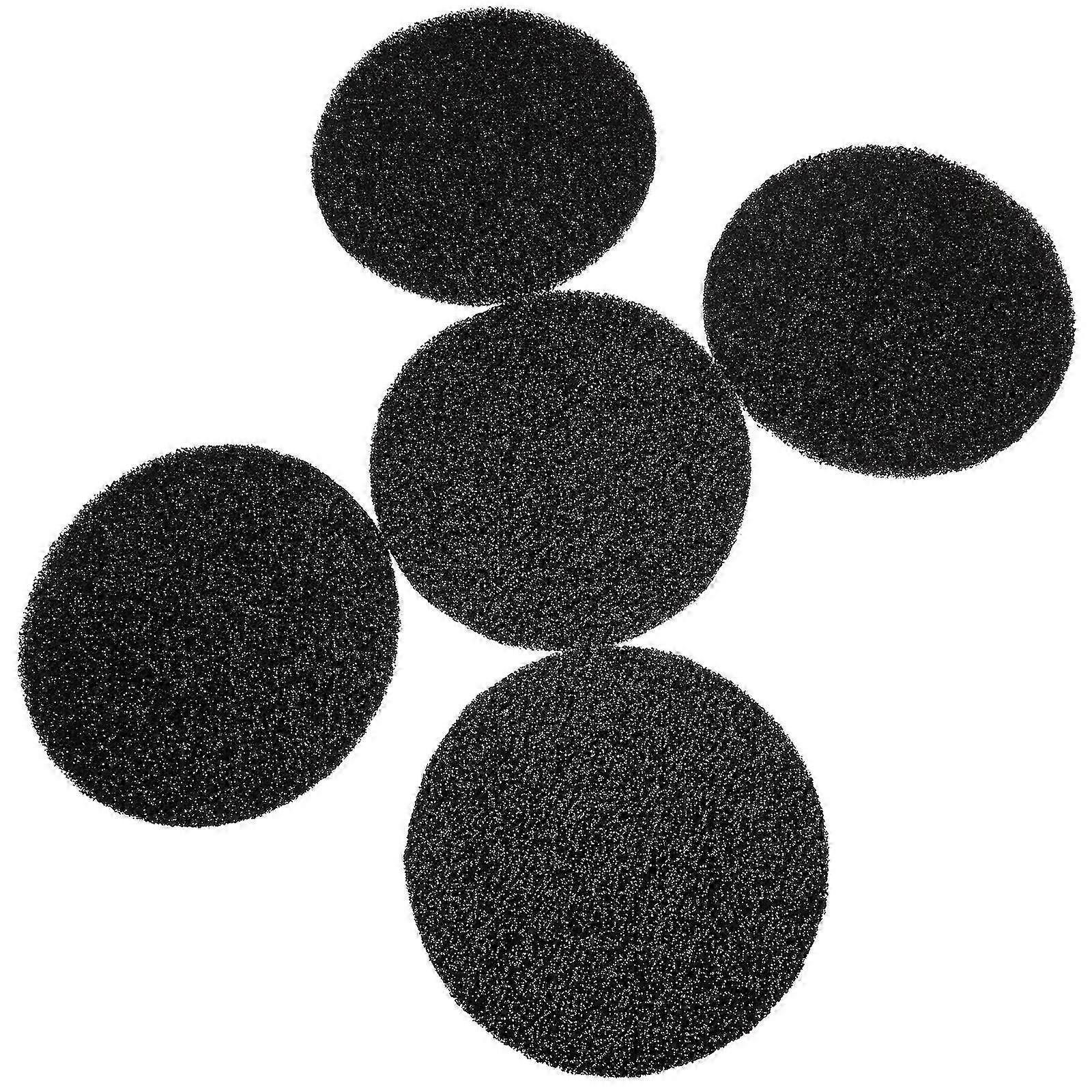 5pcs Round Carbon Filters Cat Litter Boxes Filters Litter Pans Replacement Filters for Cat Litter Boxes Odor Control