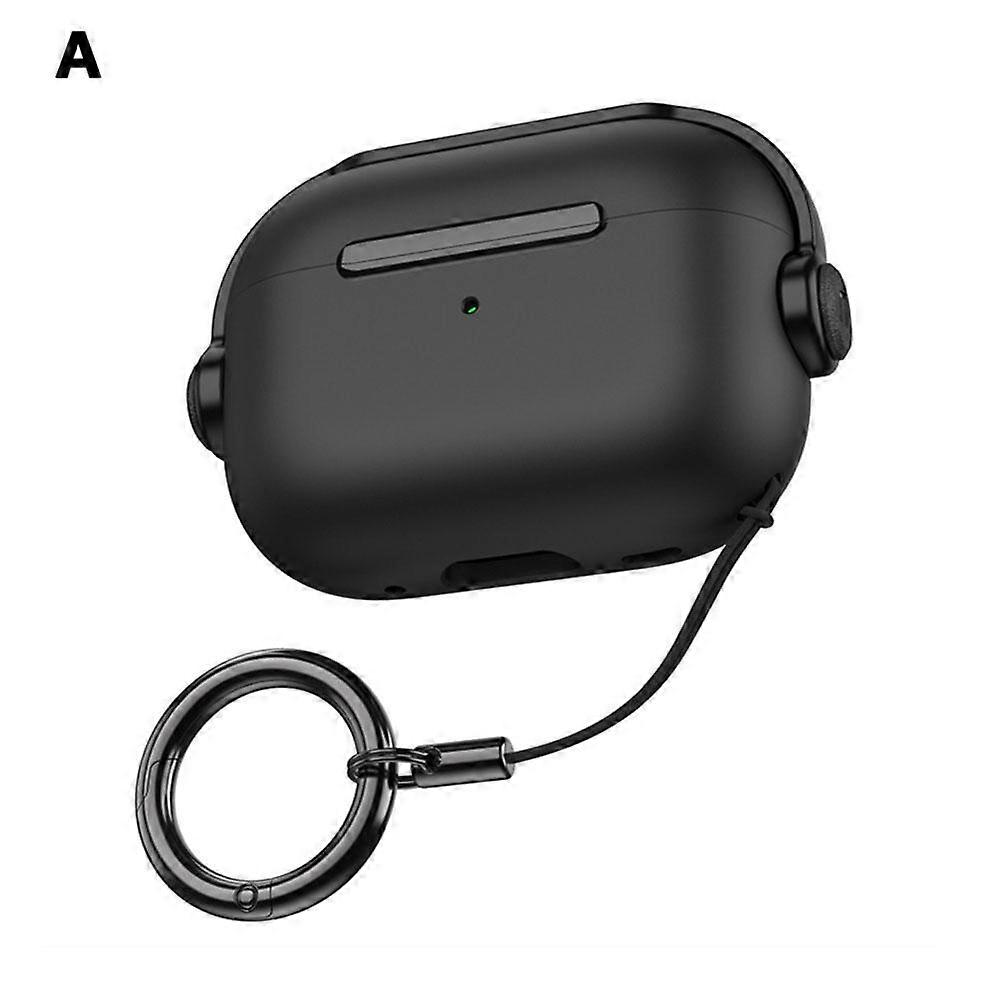 Til AirPods 4 Etui TPU Beskyttelsescover Skin Oplader Etuier