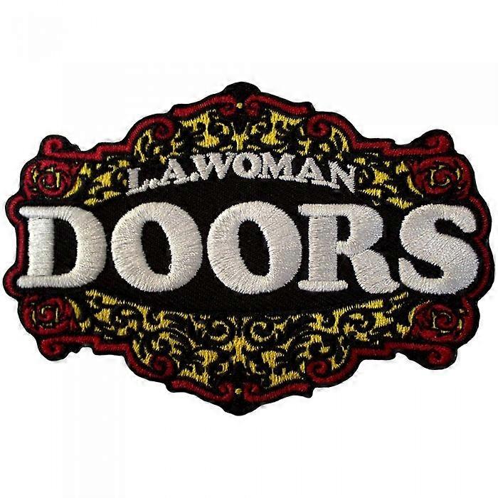 The Doors LA Woman Woven Iron On Patch