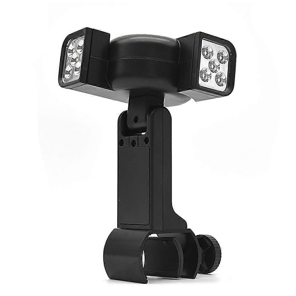 Double head rotatable camping light BBQ barbecue light