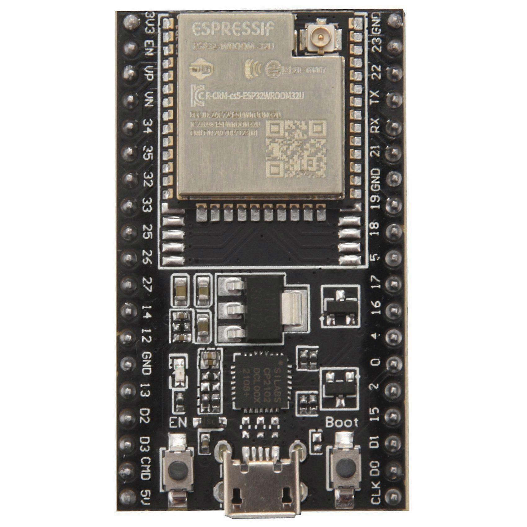 6PCS ESP32-DevKitC Core Board ESP32 Development Board ESP32-WROOM-32U Wireless WiFi Development Board for