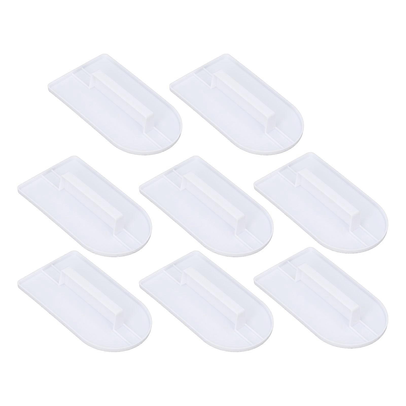 8Pcs Fondant Icing Smoother Polisher Cake Decoration Sugarcraft Scraper Decorating Paddle Tool