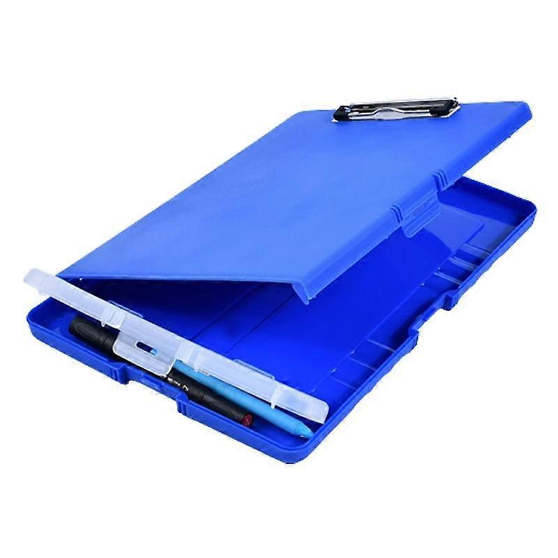 Multi-functional File Folder With Clipboard and Stationery Box Portable File Organizer Box For Student Teacher School