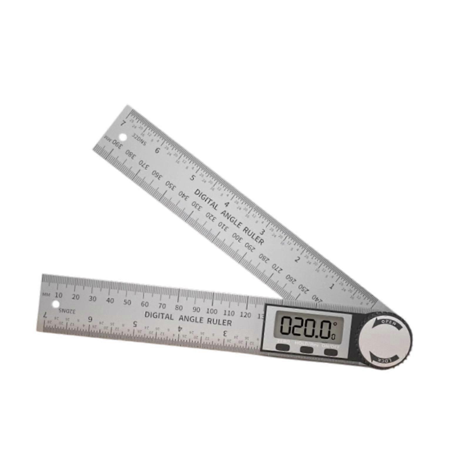 Digital Angle Finders Protractor Digital Angle Finders Gauge High Precision 3V 200 mm Scale