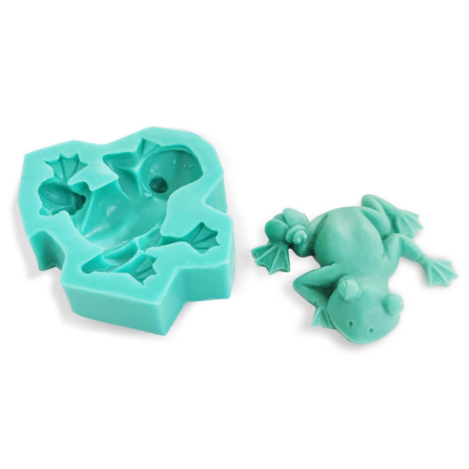 3D Cake Decor Pastry Baking Mold Cute for Frog Shaped Silicone
