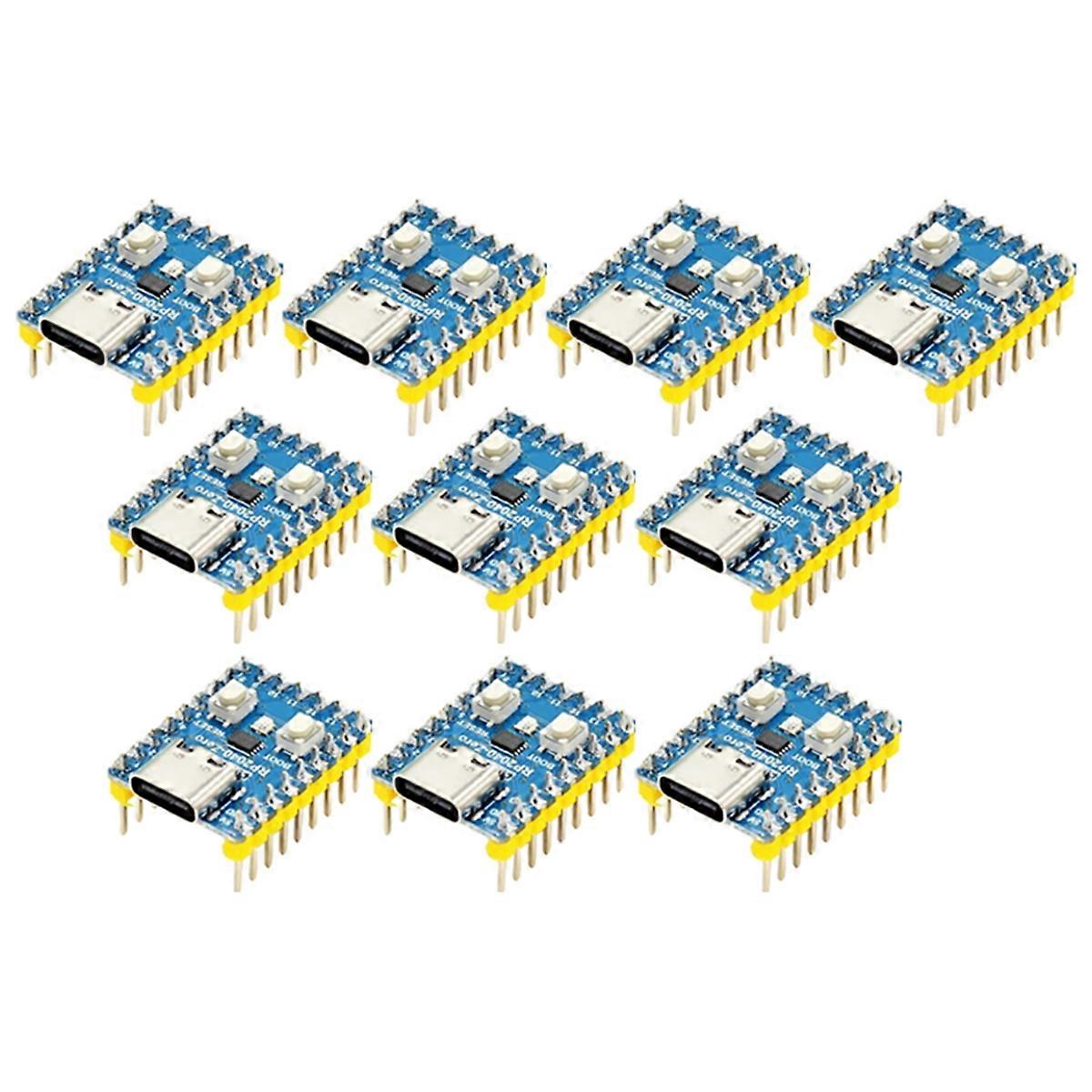 RP2040-Zero Microcontroller Development Board voor RP2040 Dual-Core M0+Processor 2MB Flash 10Pcs