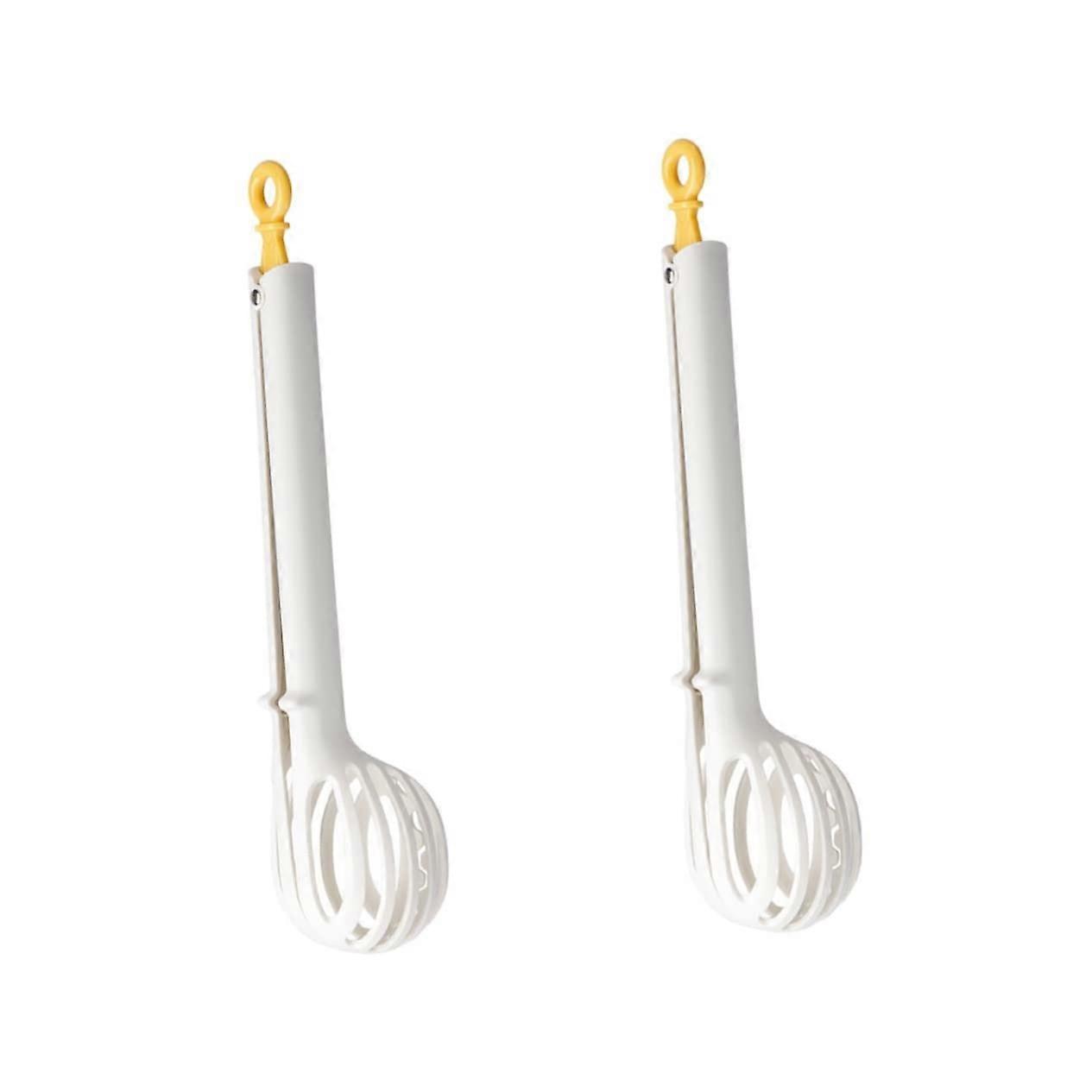 BBQ Buffet Hand Tool Grabber 2-Piece Serving Tong For Pasta And Boiled Eggs Grilling Spaghetti Mixing