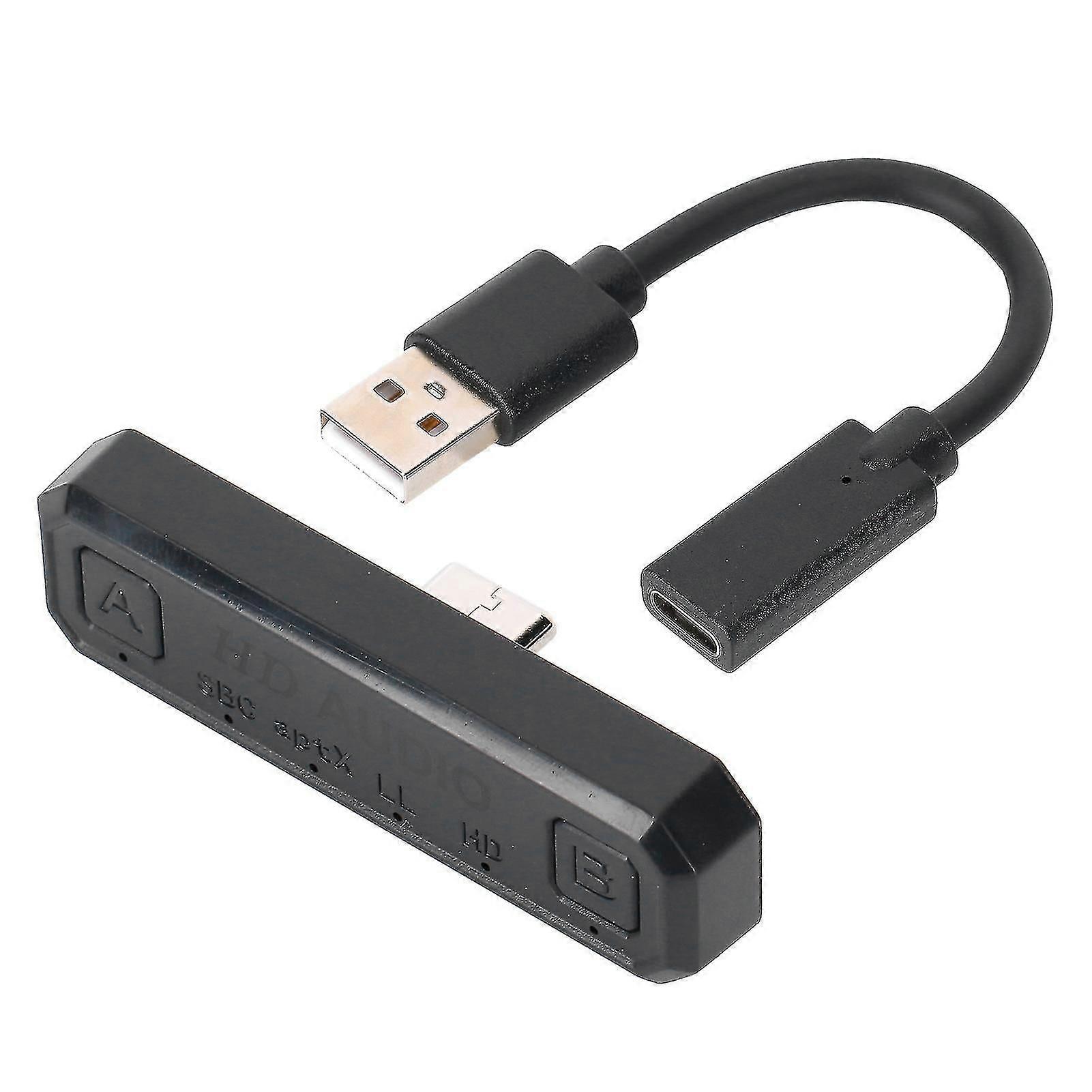 B35 Type C Csr Bluetooth Wireless Audio Transmitter Usb Adapter For Ps4/nintendo Switch