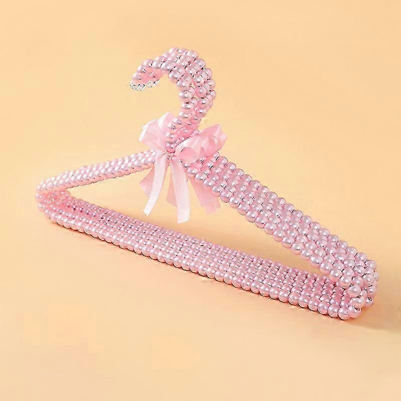 5pcs Artificial Pearl Clothes Hanger 40cm Pearl Hanger Universal Portable Pearl Hanger