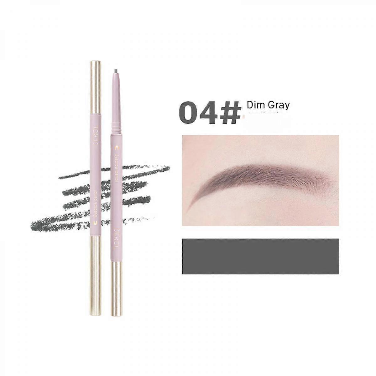Makeup Brow Stylist Definer Waterproof Eyebrow Pencil, Ultra-Fine Mechanical Pencil, Draws Tiny Brow Hairs and Fills in Sparse