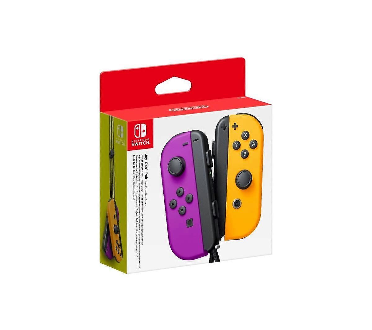 Nintendo Switch Joy-con Pair - Neon Purple / Neon Orange