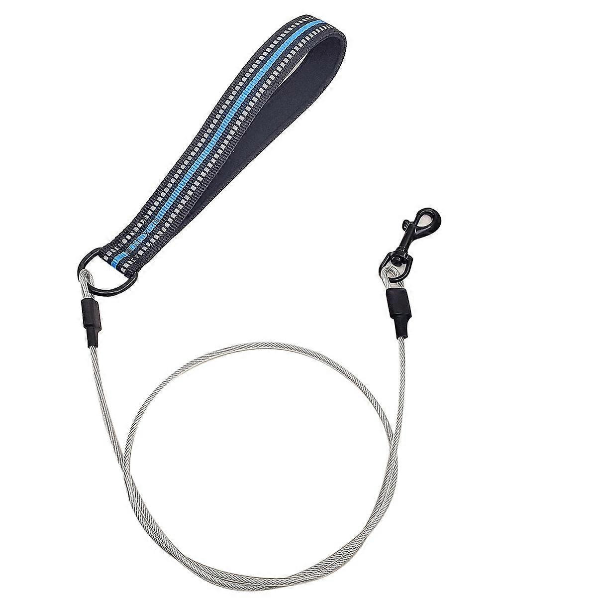 4-foot chew-resistant sturdy dog leash for outdoor activities