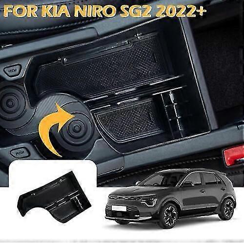 Car Central Control Storage Box For Kia Niro SG2 2022 Central Control Container