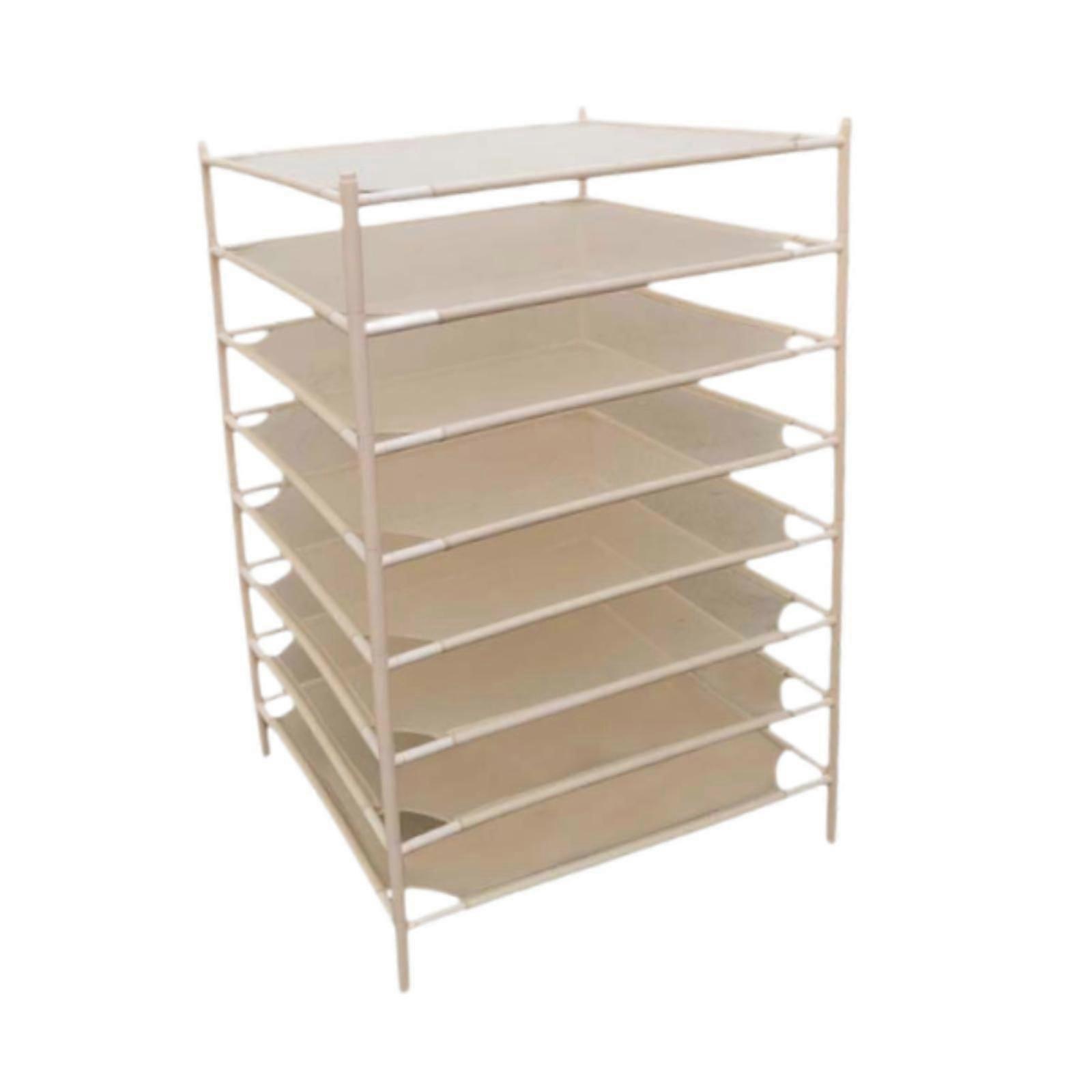 Laundry Drying Rack Organizer Holder Storage 8 Layer for Toys Sweaters Socks