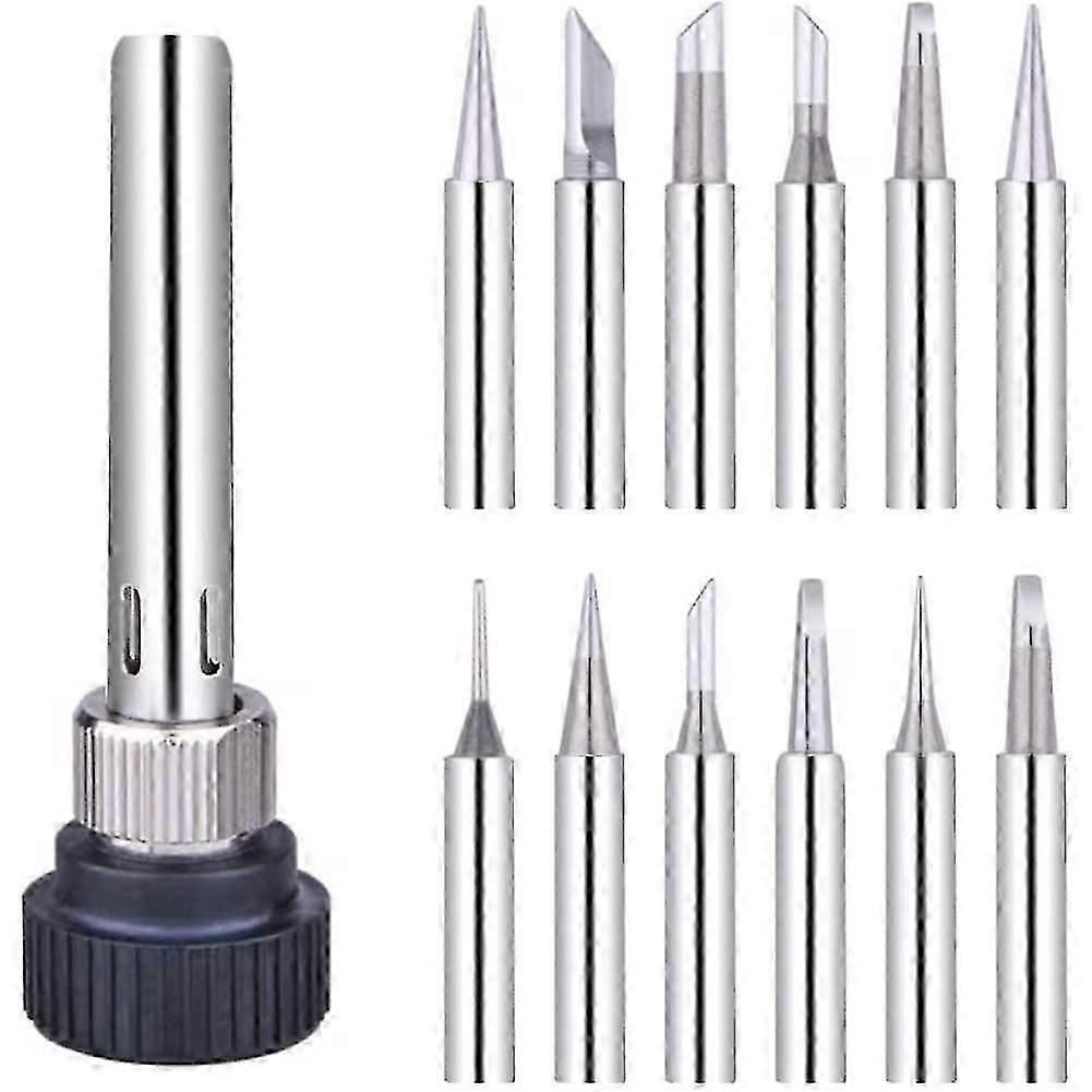 900m-t Soldering Tips Soldering Tip Replacement Soldering Tip Set, Lead-free Soldering Tip Kit,for