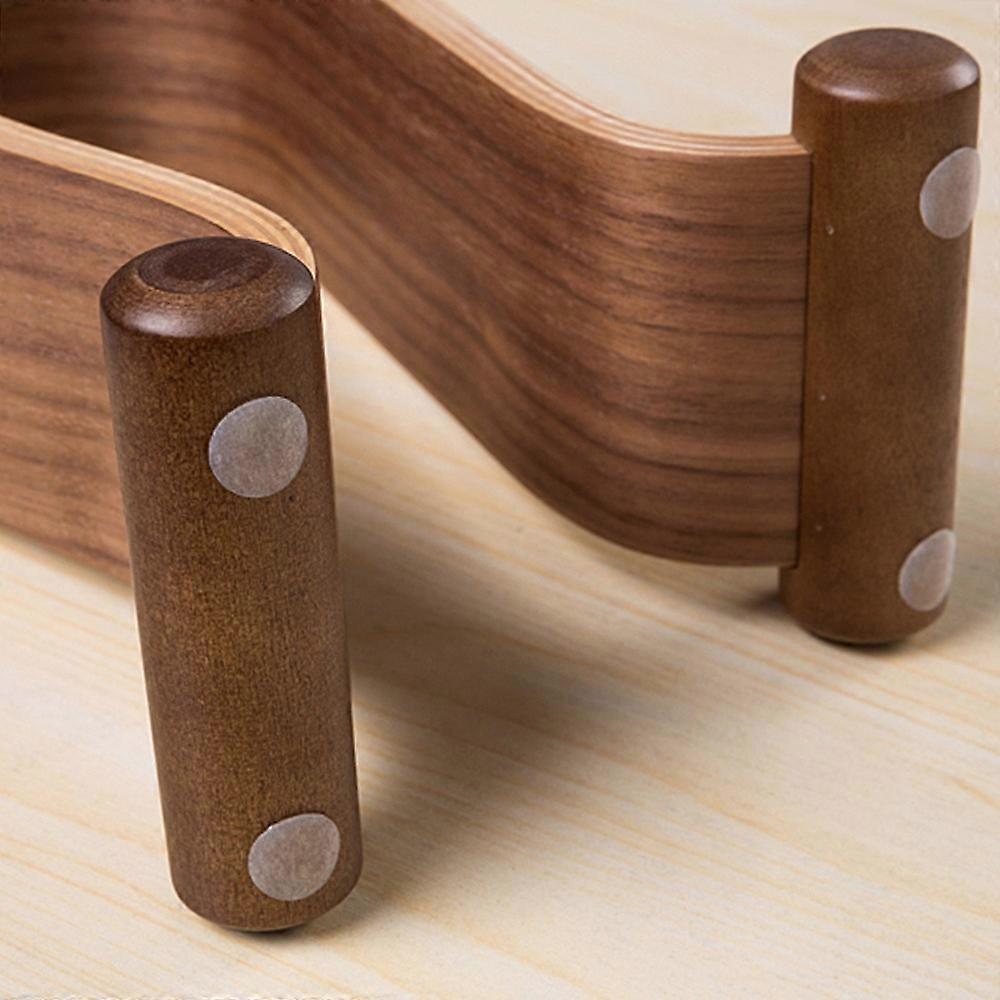 Wooden Walnut Wood Headphone Gaming Headset Display Stand Holder Hanger