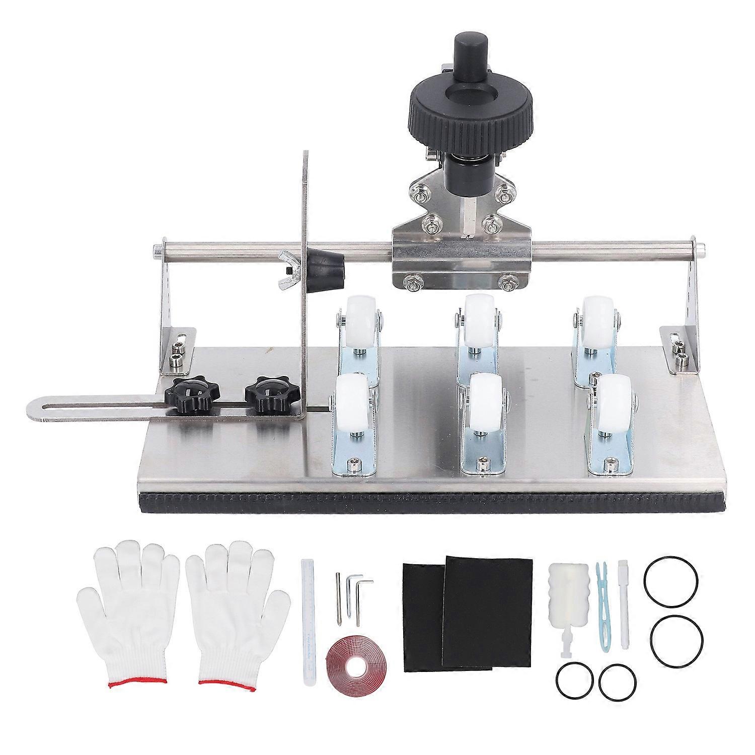Glass Bottle Cutter Flexible Cutting Arm Adjustable Multi Functional Bottle Cutting Tool for Round S