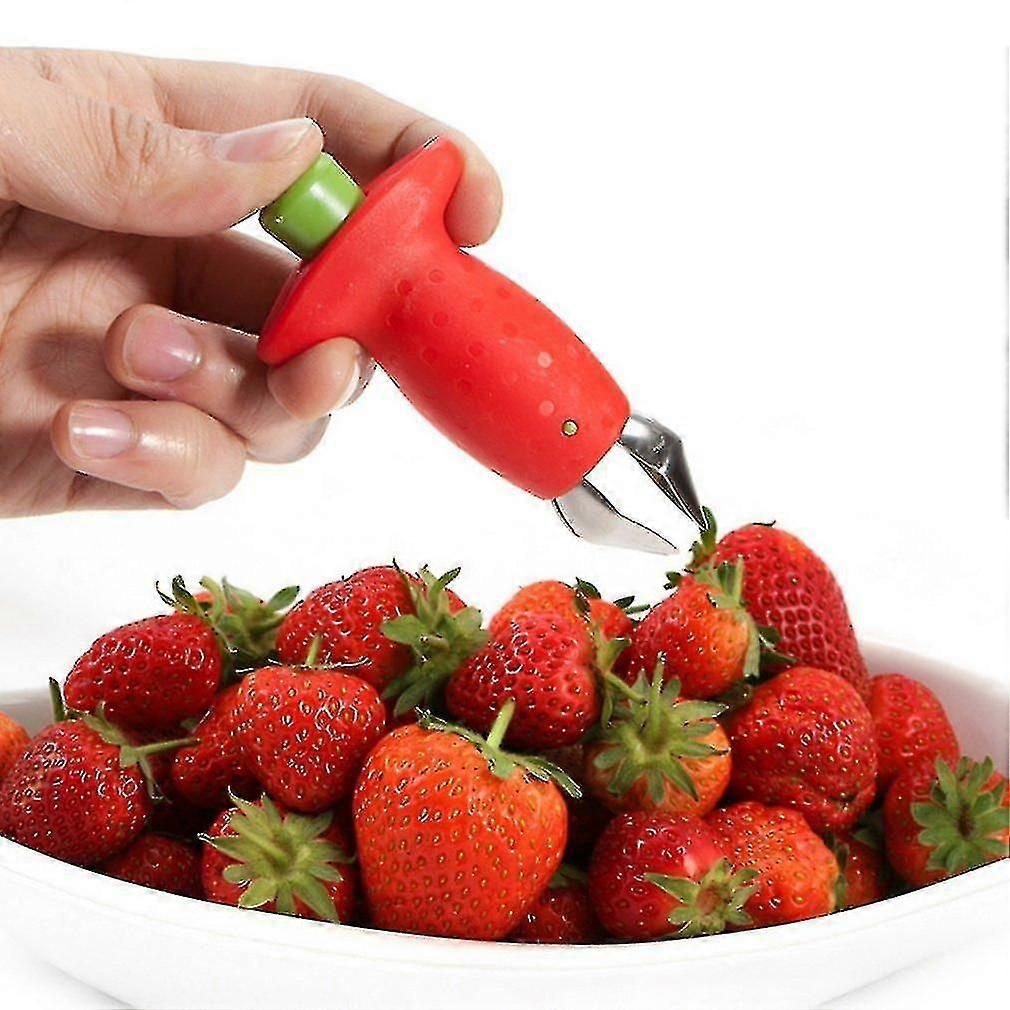 Novelty Strawberry Tomatoes Stem Huller Remover Fruit Corer Kitchen Diy Tool