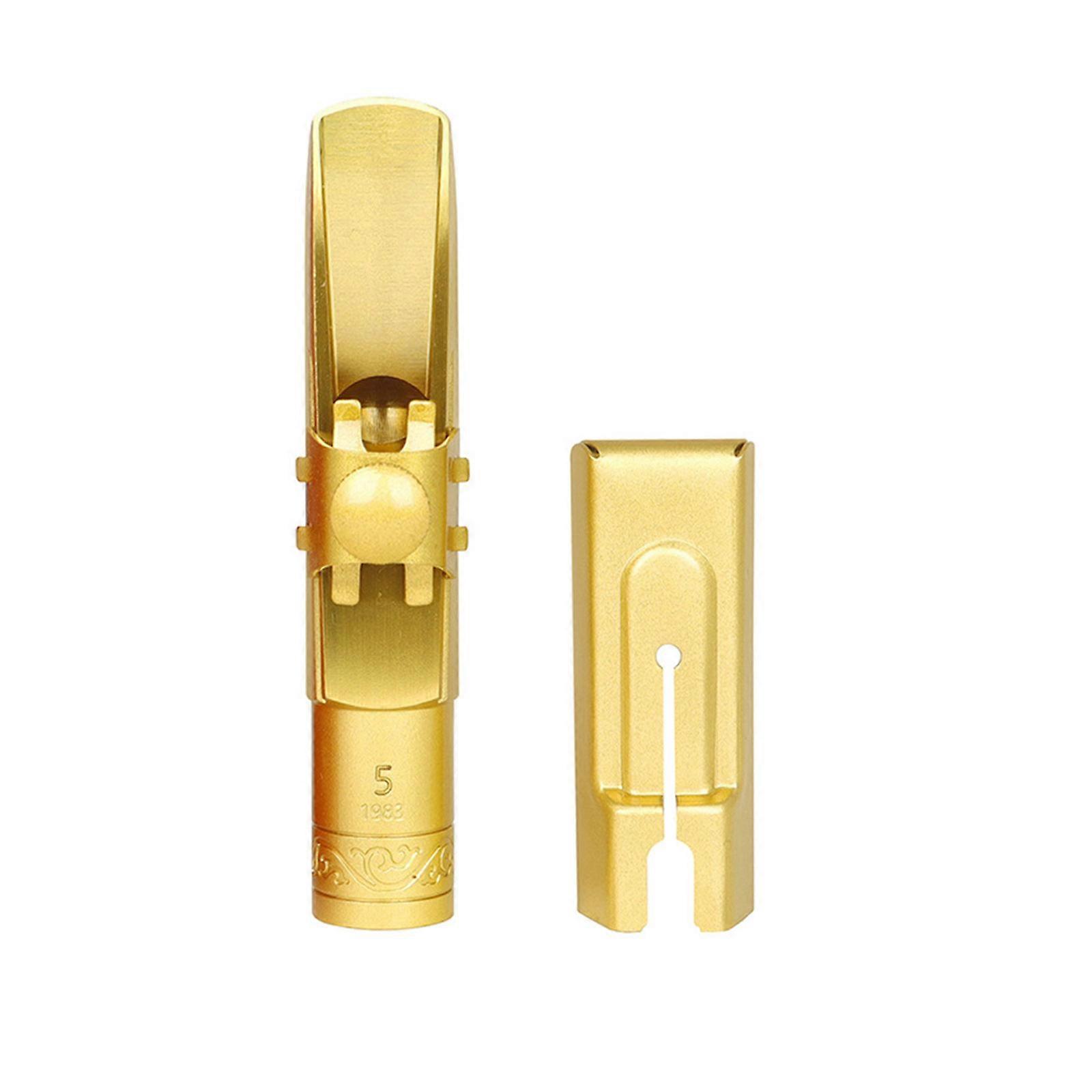 Tenors saksofon munnstykke, sax 5C / 6C / 7C / 8C / 9C munnstykke med hetter pads musikkinstrumenter tilbehør metall munnstykke