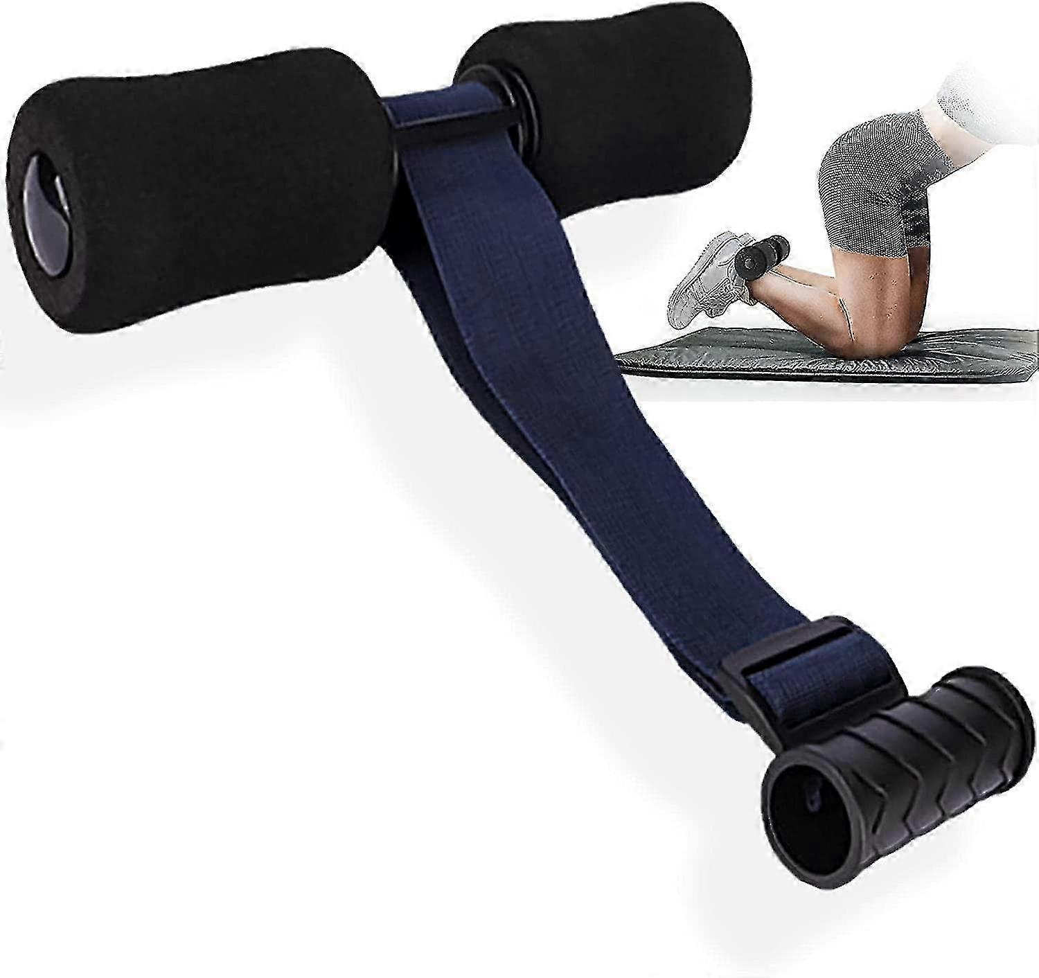 Nordic Hamstring Curl Strap with Quick Setup for Home Gym Training
