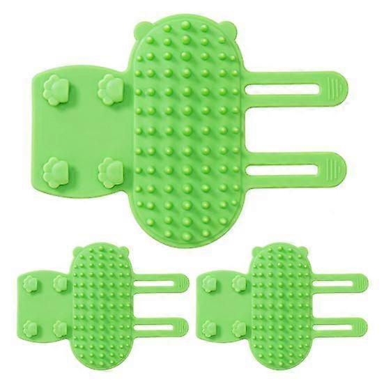 1Pc/3Pcs Cat Self Groomer Brush Adjustable Corner Cat Face Itch Scratching Brush Table Leg Silicone Self Massage Comb for Cats Dogs