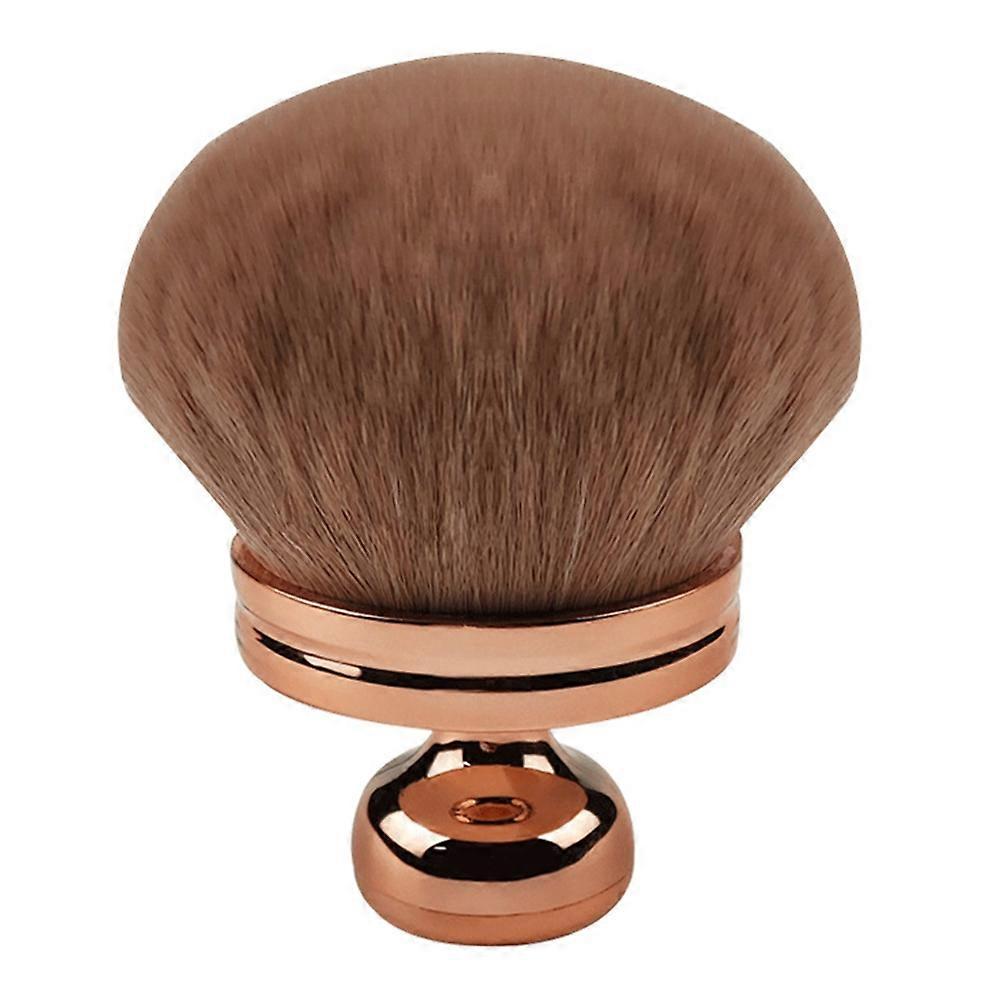 Multifunctional Pressed Powder Makeup Brush Electroplated Handle Cosmetic Brush
