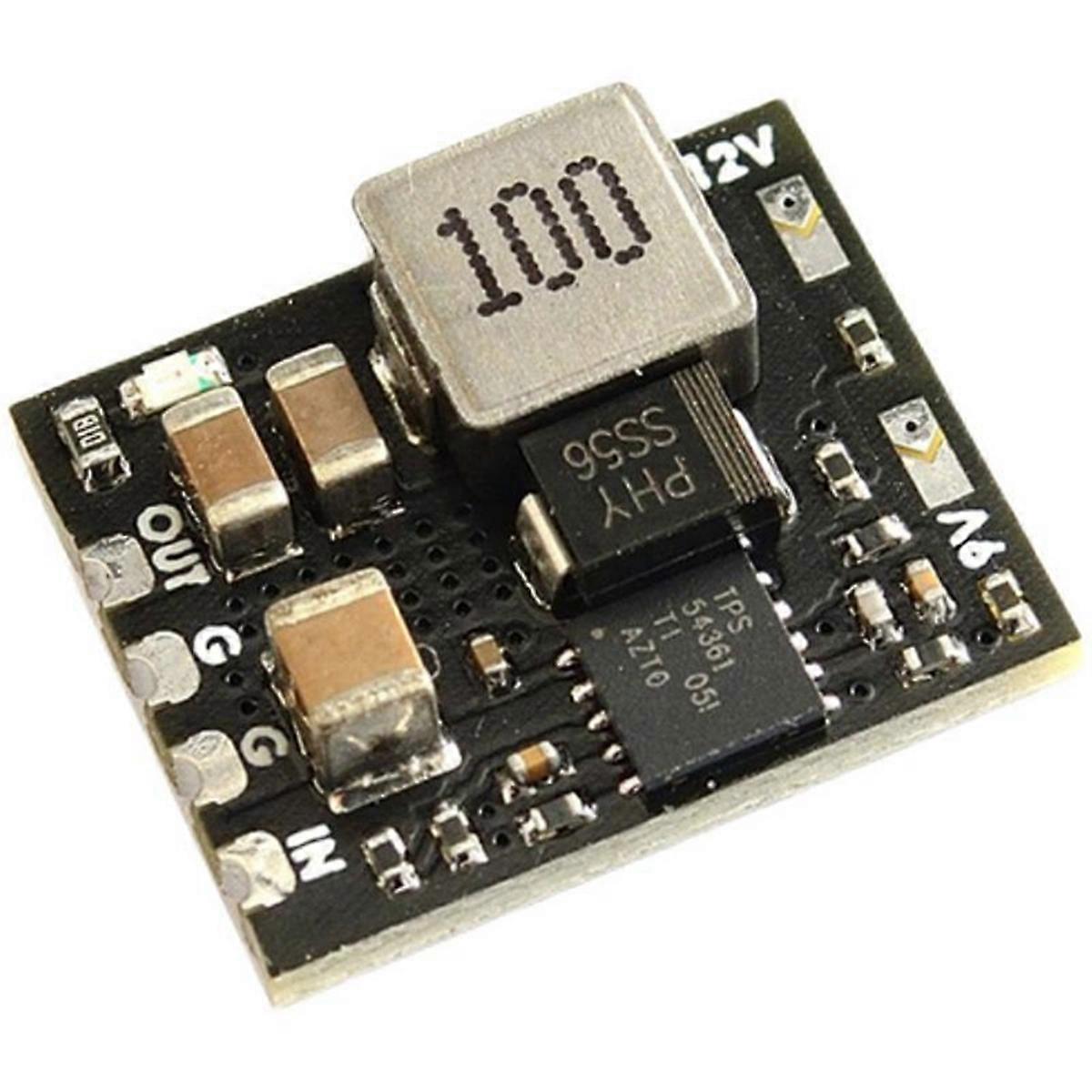 Micro-BEC 6-60V TIL 5V/9V/12V-ADJ nedtrappingsmodul for RC-fly