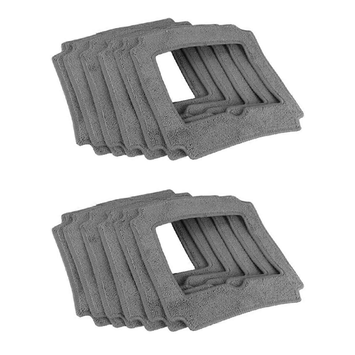 12PCS Window Cleaning Robot Mop Cloth Cleaning Rag Towel Dust Cloth Cleaning Cloth for YW509