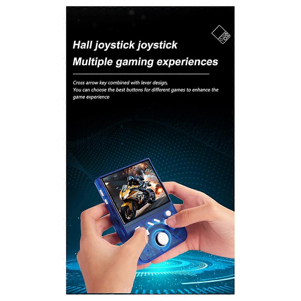 R36 Mini Retro Handheld Game Console MY Mini 64GB 3.5inch IPS Screen Video Game Console Linux Suppo