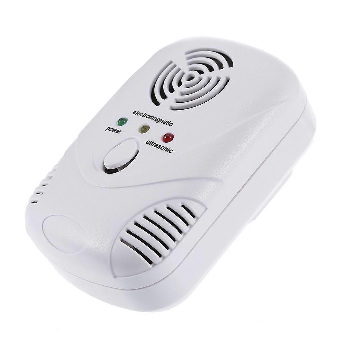 Indoor Pest Control Solution, Ultrasonic Frequencies Repellent for Spiders, Rodent Repellent with Pet Safe Design for Large Storage Areas