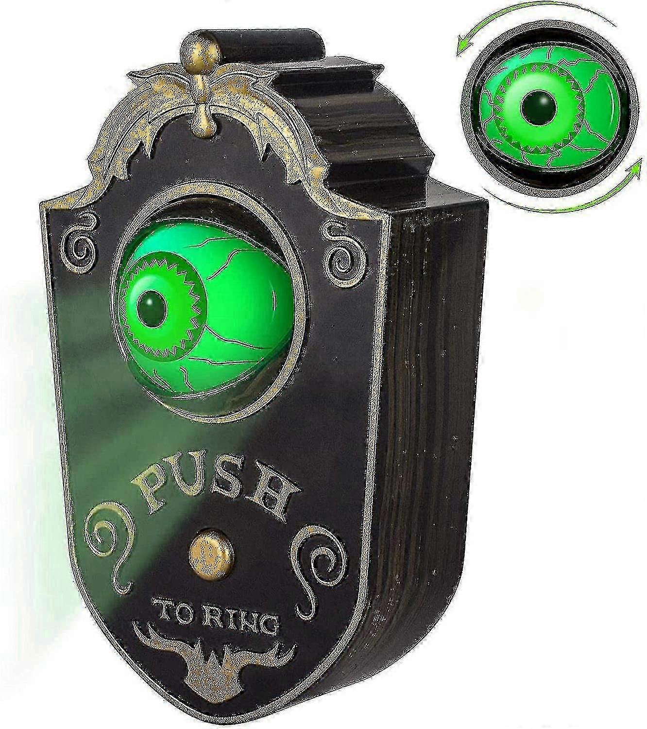 ハロウィーンの装飾、ハロウィーンのドアベル、お化けのドアベルアニメーション眼球のハロウィーンの装飾スポ付き