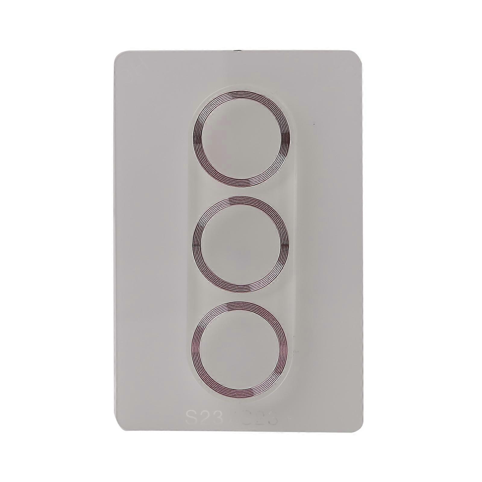 Camera Lens Tempered Glass for SAMS23/S23+ Cellphone Accessories Scratch-Proof Camera Cover 3D Camera Lens Protector Pink