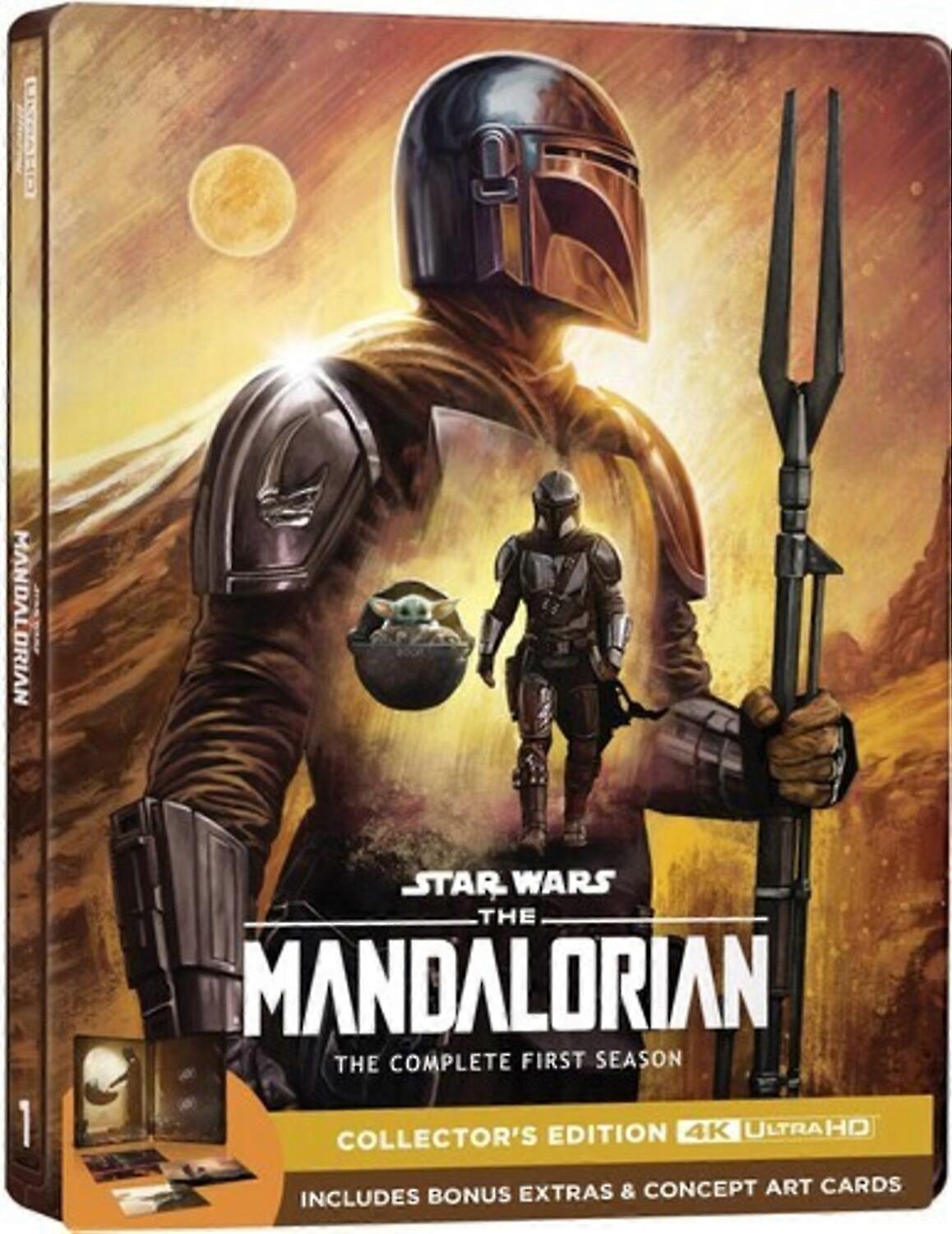 Lucas Films The Mandalorian: La prima stagione completa (Steelbook) [REGIONE BLU-RAY ULTRA HD: A USA] Steelbook Importazione USA