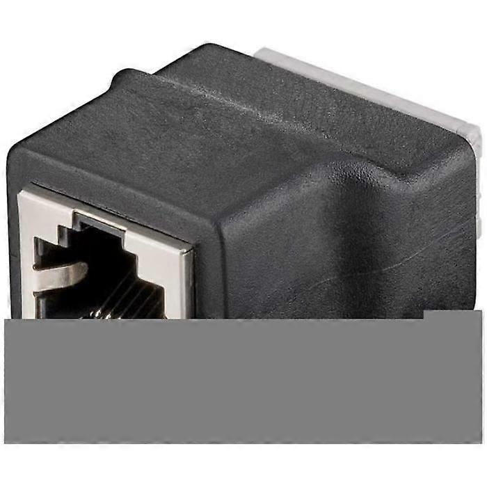 Terminal Block 8-Pin - Goobay - 9001 - RJ45 Socket - Clip-in Fixation - Black