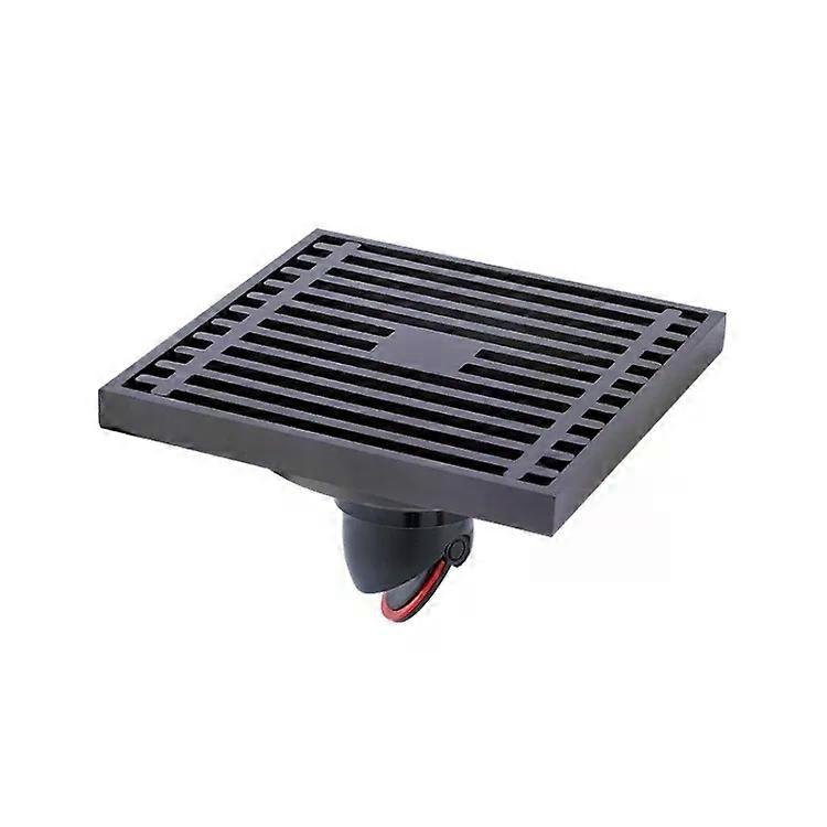 Full Copper Odor Proof Floor Drain-K7009 Black Bronze Single Use