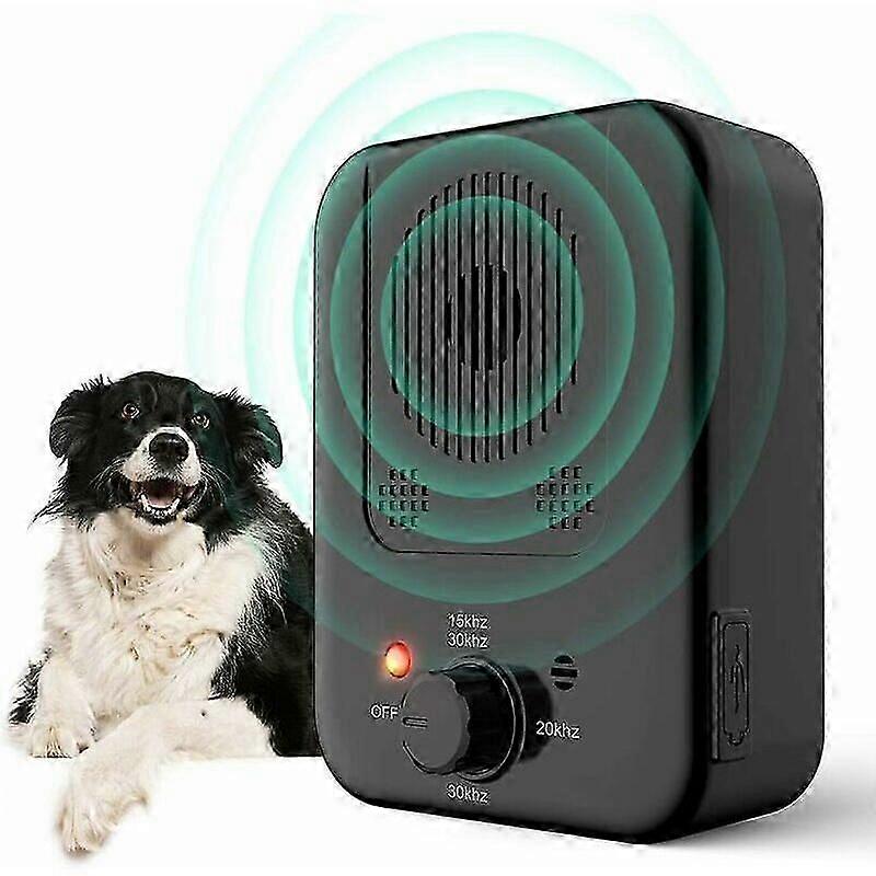 Anti Barking Dog, Ultrasonic Anti Barking, Automatic Anti Barking Dog Ultrasonic Waterproof Device for Small and Large Dogs Edition a