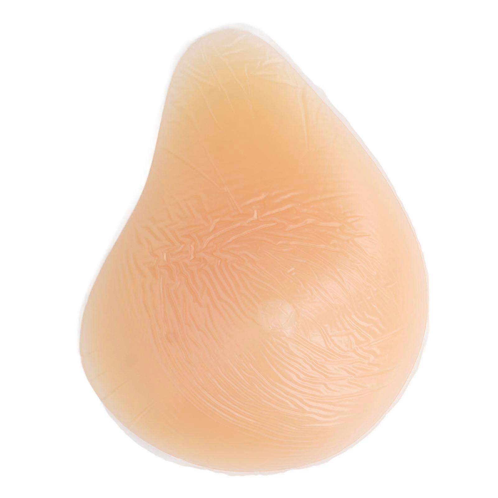 Silicone Breast Prosthesis Spiral Shape Artificial Breast for Mastectomy Recovery Left 350g / 12.3oz