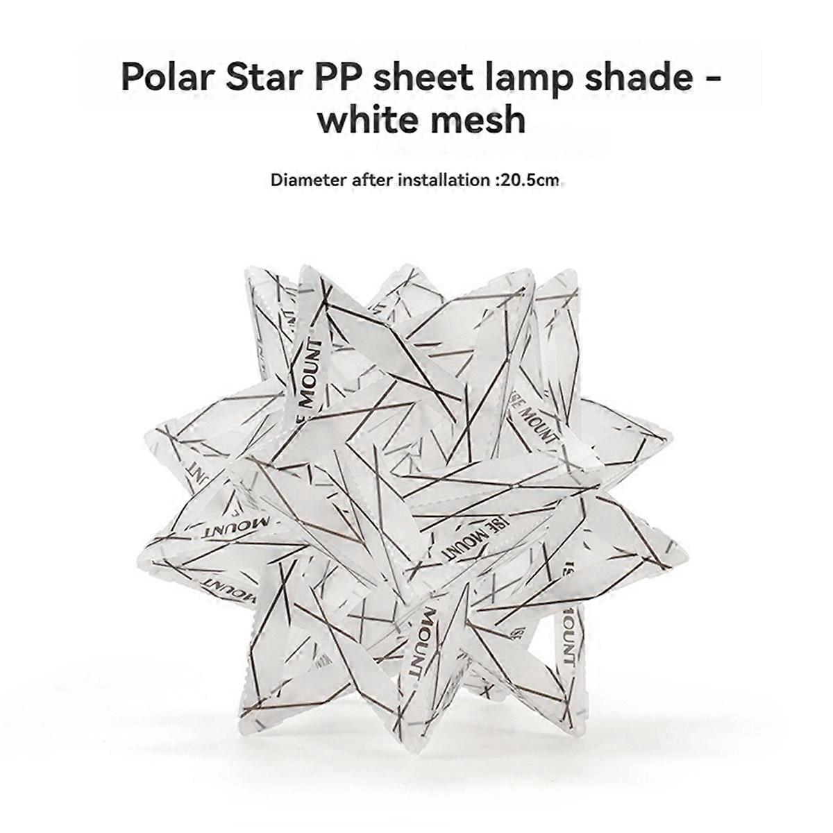 Outdoor Pole Star Lamp Shade Outdoor Waterproof Portable Lamp Shade Colored Pinecone Lamp Shade C