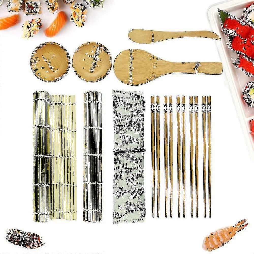 Sushi Making Kit Bamboo Sushi Maker Professional Sushi Starter Kit For Sushi