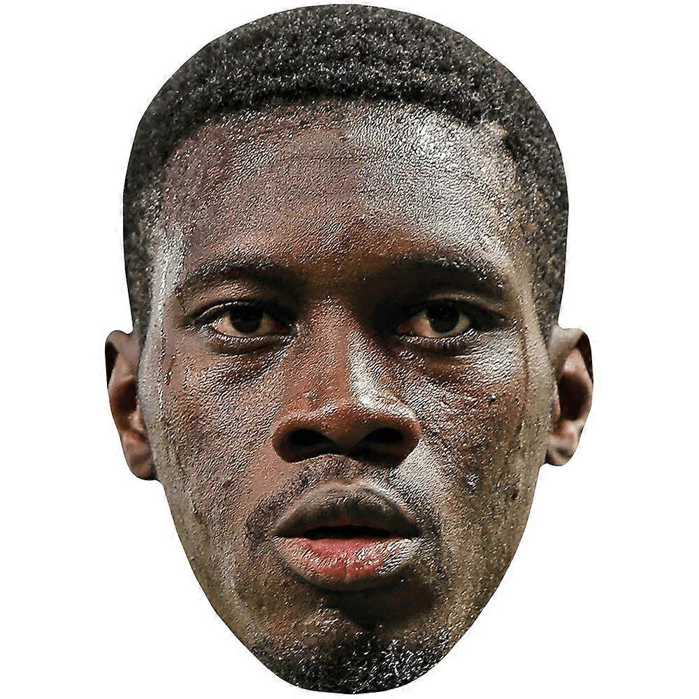 Ismaila Sarr (Goatee) Big Head. Larger than life mask.
