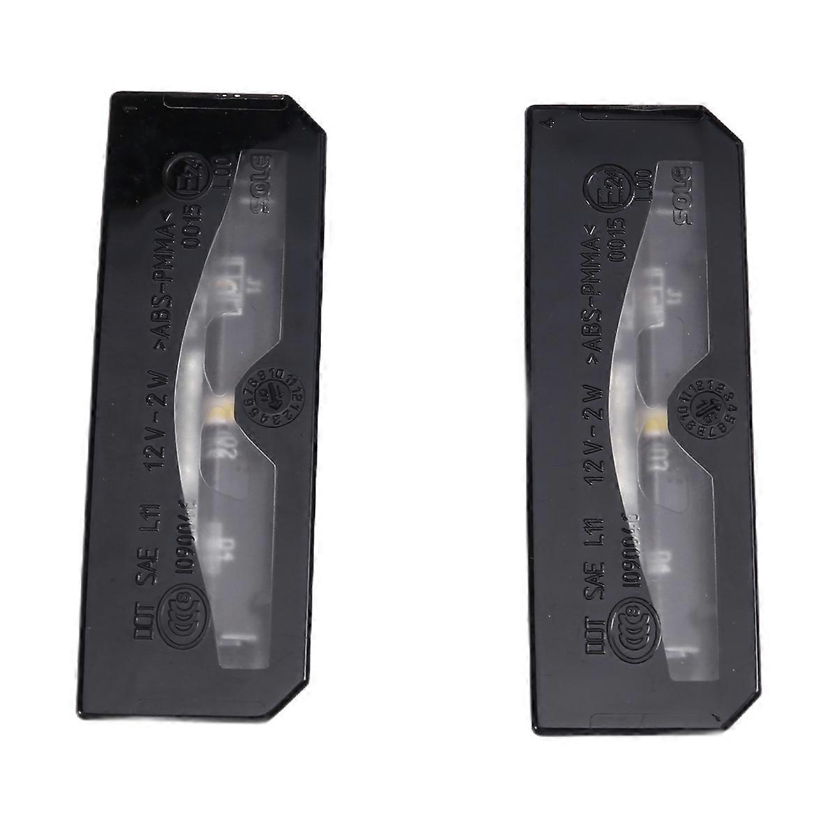 Lr025837 2 יחידות פנס לוחית רישוי אחורי לרכב עבור לנד רובר איווק L538 2011-2018