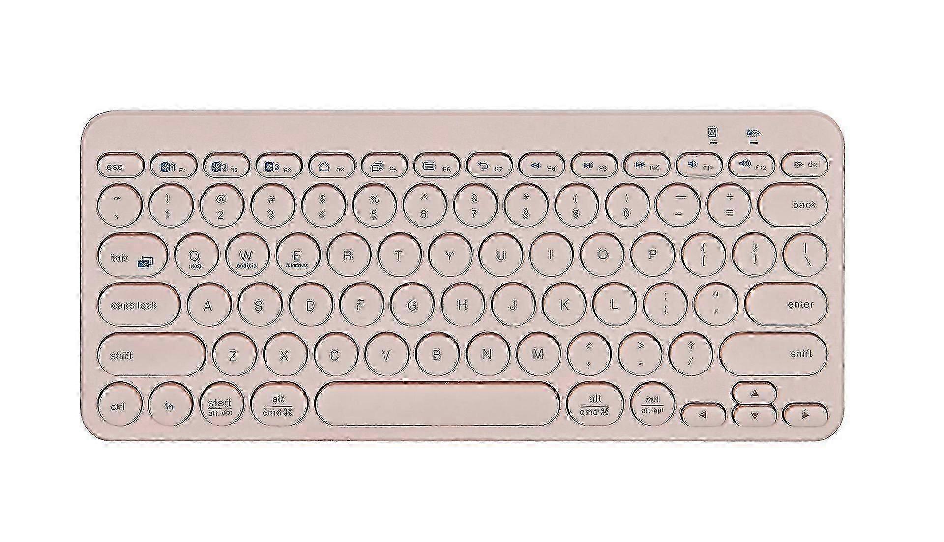 Wireless Keyboard , Cute Wireless Keyboard Combo, Pink Keyboard