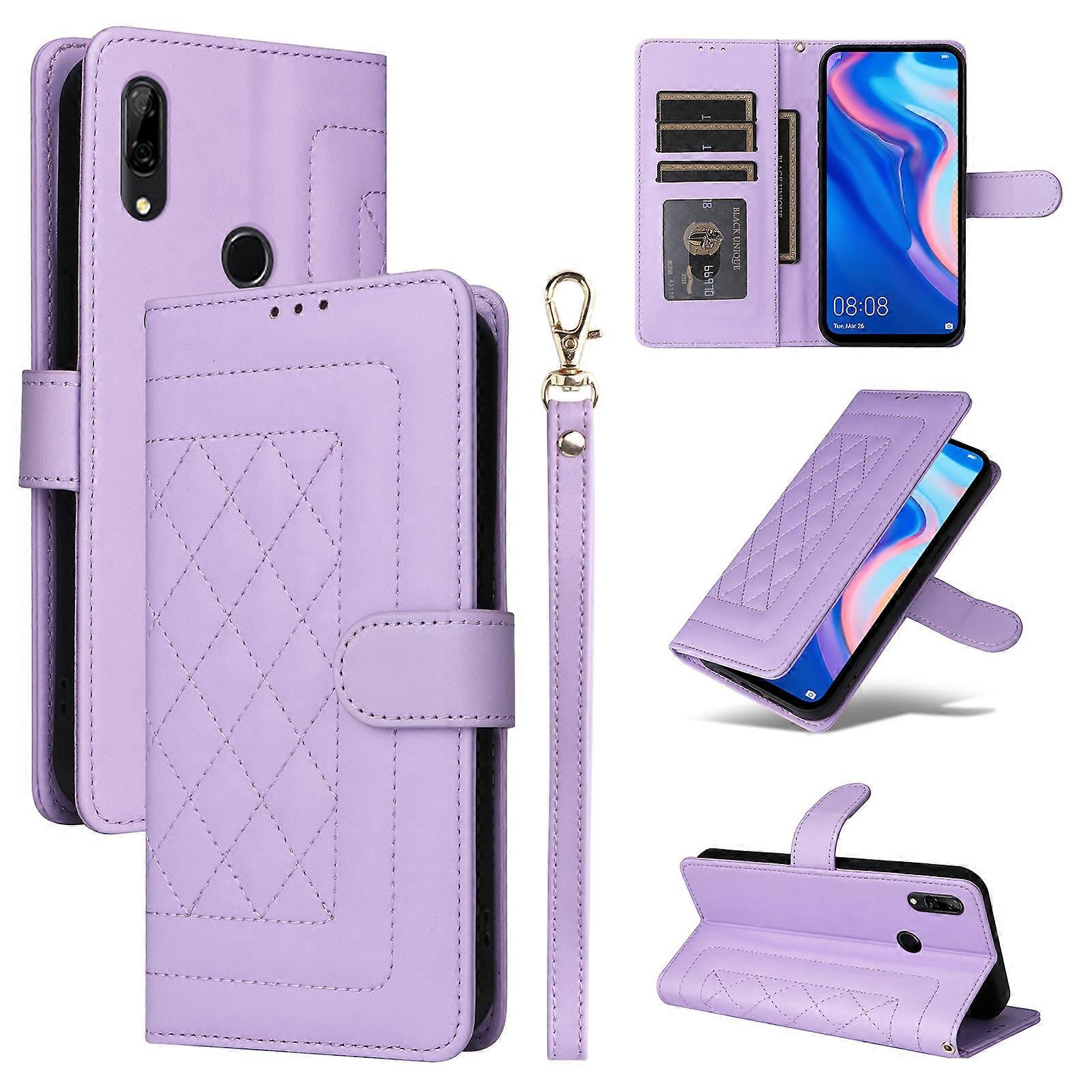 Diamond Lattice Leather Flip Phone Case