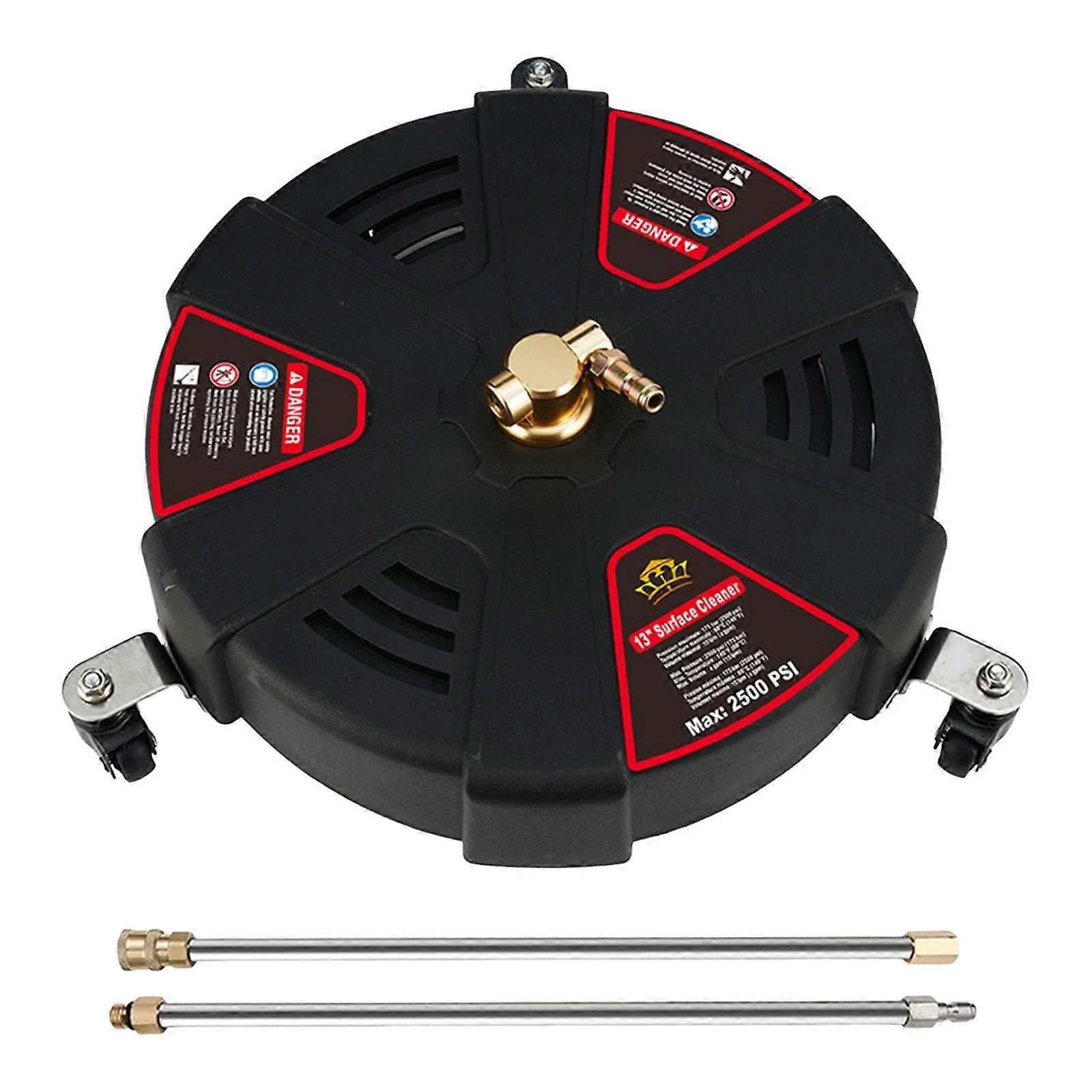 13inch Pressure Washer Surface Cleaner Floor Scrubber Surface Cleaner with 3