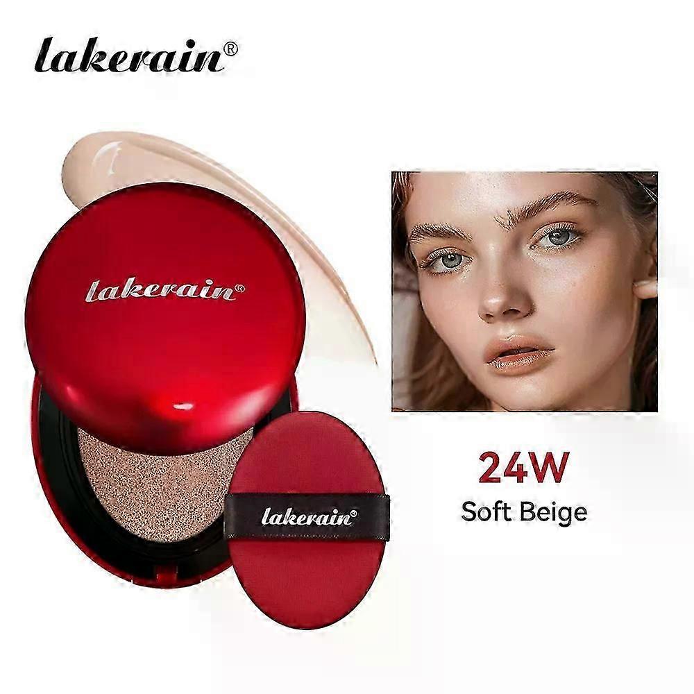Shibingsheng Mask Fit Red Cushion Foundation Long-lasting Lightweight Buildable Coverage Semi-matte Finish Korean Cushion Founda