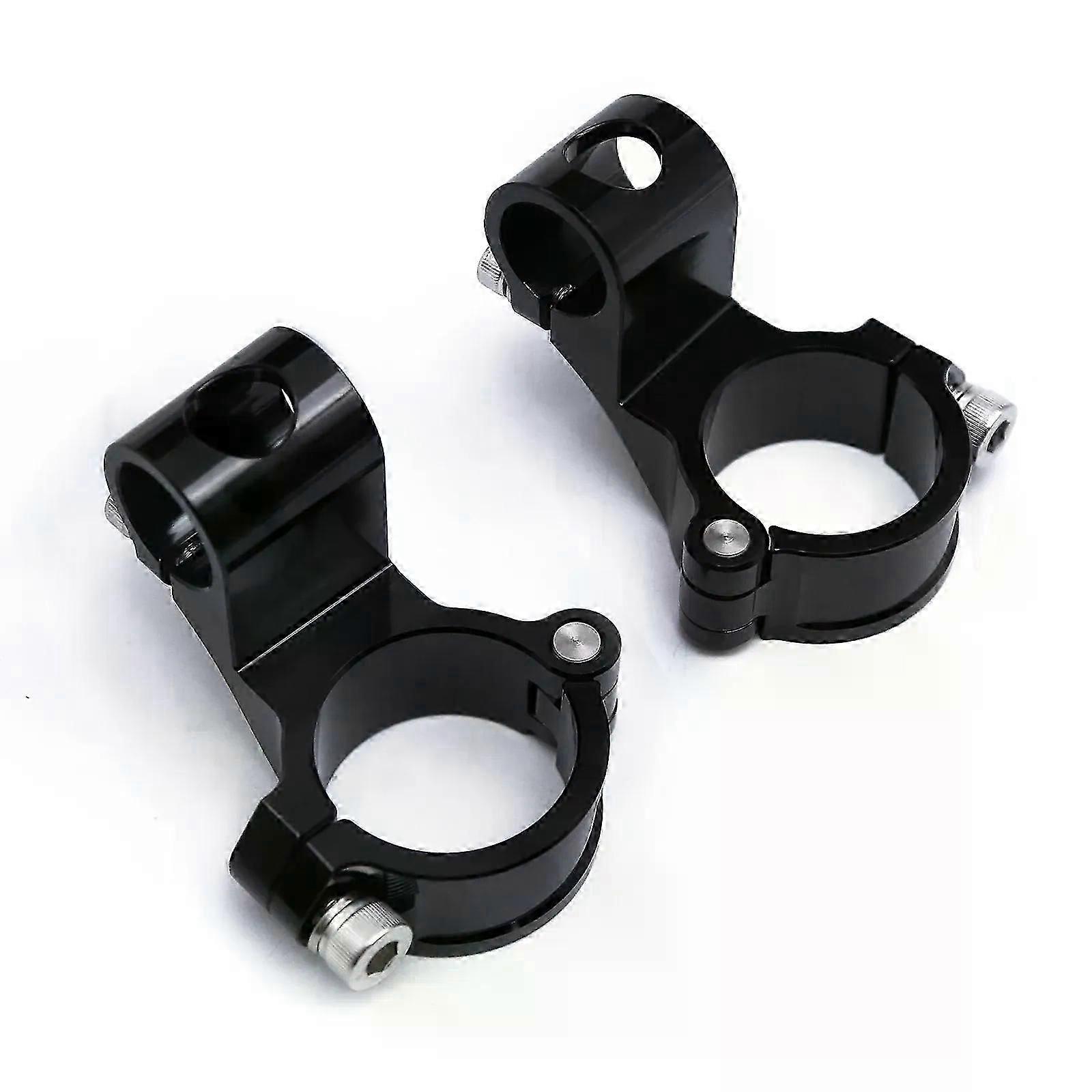 Motorcycle Handlebar Racing Adjustable Cnc 37 41 43 45 48 50 51mm Clip On Ons Fork Handlebars Handle Bar Cafe Racer Regular/rise