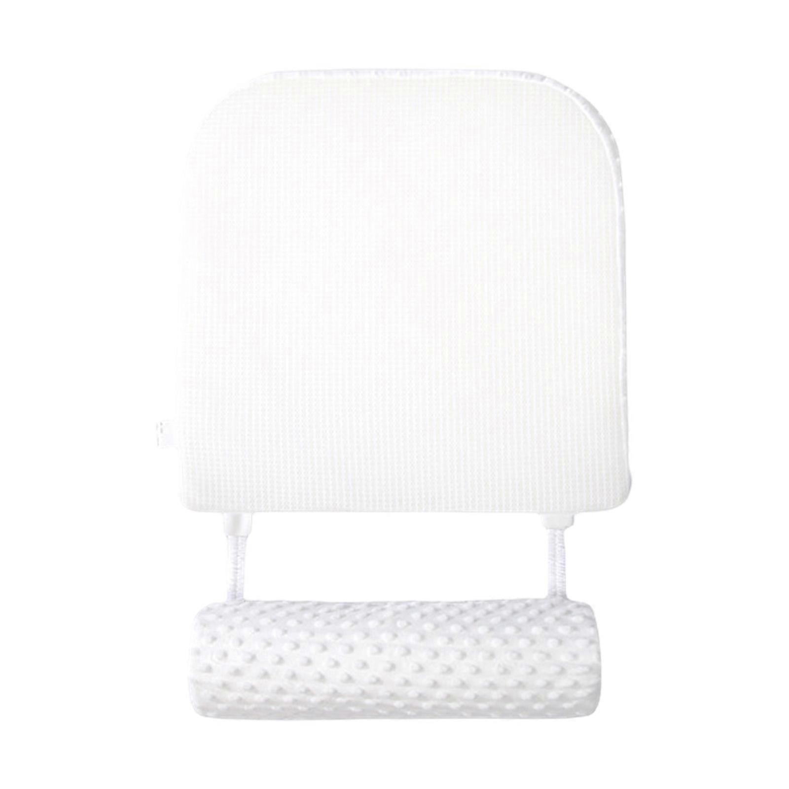 Adjustable Baby Slope Pillow for Spit Up Prevention 15 Degree Head Up Practice Cushion Soft Comfortable Slope Pillow White
