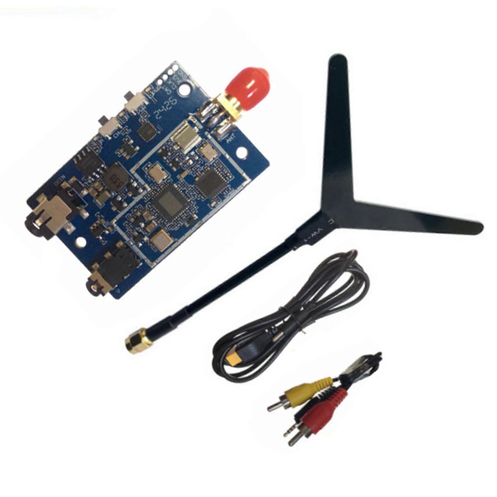 Professional 9 Channel VRX Receiver Video Transmission Module 1.2/1.3GHz 9CH for Stable and Clear Signal Reception