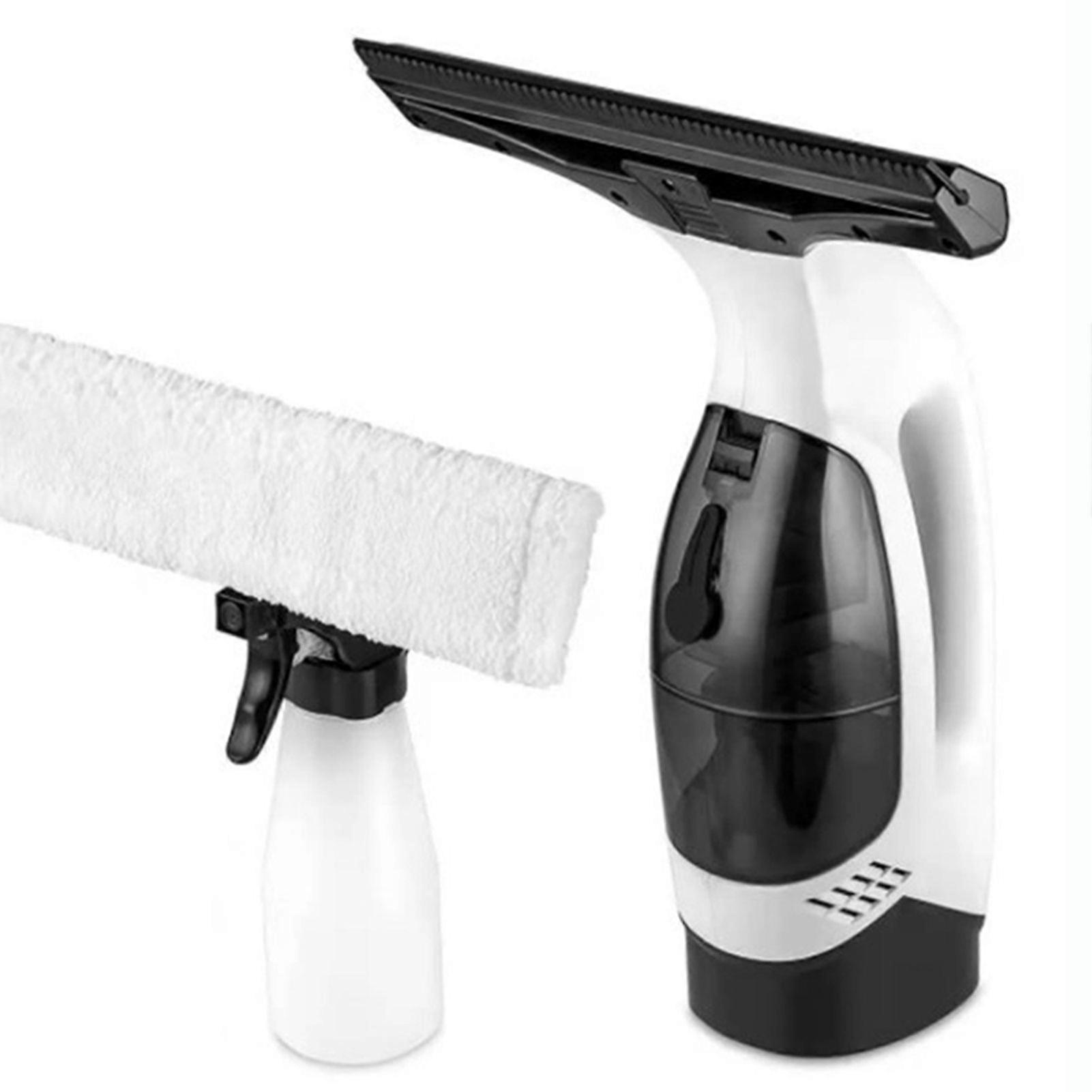 White Cordless Rechargeable Automatic Portable Glass Cleaner Window Cleaner
